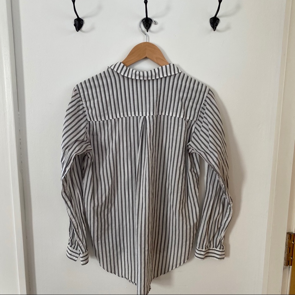 Striped Button-Up - Picture 4 of 5